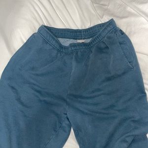 Aritzia Washed Blue Sweatpants